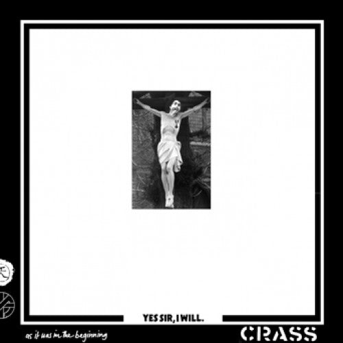 OLIC01-1 Crass "Yes Sir, I Will." LP Album Artwork