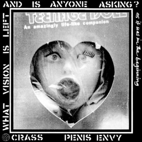 OLIC03-1 Crass "Penis Envy" LP Album Artwork