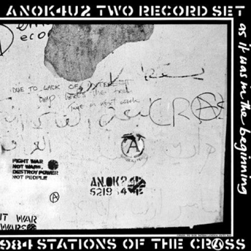 OLIC05-1 Crass "Stations Of The Crass" 2XLP Album Artwork