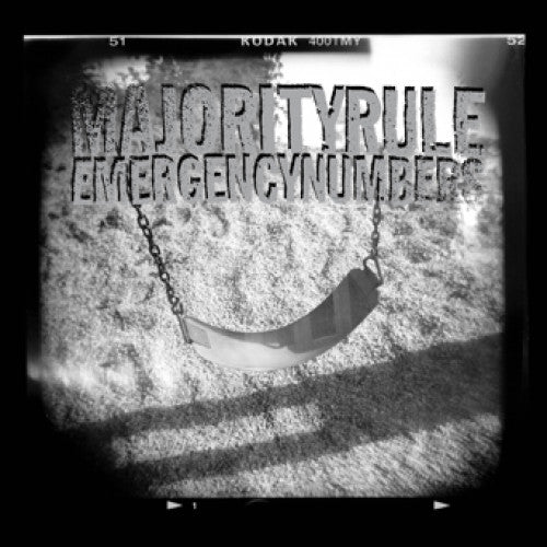 OPS009-1 Majority Rule "Emergency Numbers" LP Album Artwork
