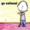 RD005-2 Go National "s/t" CD Album Artwork