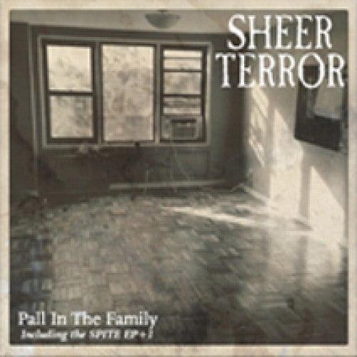 REBR196-2 Sheer Terror "Pall In The Family / Spite+1" CD Album Artwork