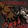 REV145-2 Living Hell "The Lost And The Damned" LP/CD Album Artwork