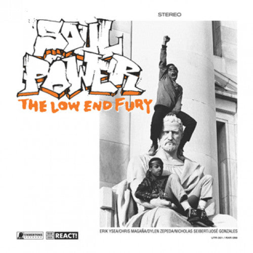 RXR059-1 Soul Power "The Low End Fury" 7" Album Artwork
