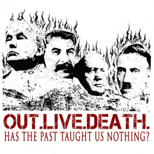 SOMR061-2 Out.Live.Death. "Has The Past Taught Us Nothing?" CD Album Artwork