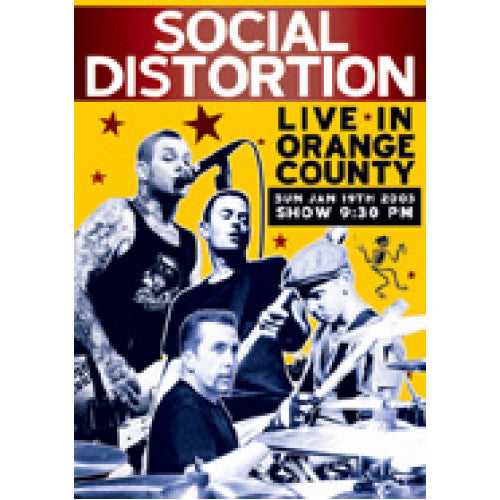 TBM902-DVD Social Distortion "Live In Orange County" - DVD 