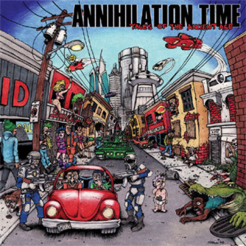 TEE86-1 Annihilation Time "Tales Of The Ancient Age" LP Album Artwork