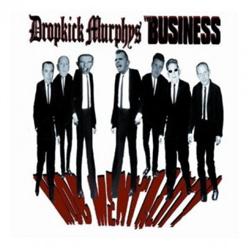 TNG143-1 The Business / Dropkick Murphys "Mob Mentality (Split)" LP Album Artwork