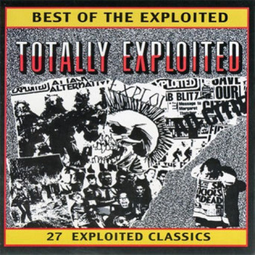 TNG155-1 The Exploited "Totally Exploited" 2XLP Album Artwork