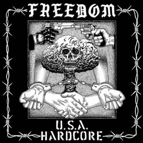 TRIPB60-1 Freedom "U.S.A. Hardcore" LP Album Artwork