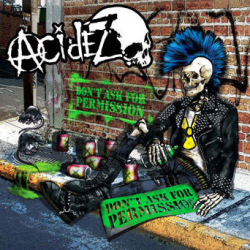 UNRLP045-1 Acidez "Don't Ask For Permission" LP Album Artwork
