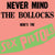 WARN147-1 Sex Pistols "Never Mind The Bollocks Here's The Sex Pistols" LP Album Artwork