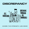 YB42-1 Discrepancy "Where The Strength Lies Demo" 7" Album Artwork